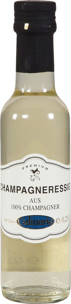 Culinaria Champagneressig delikatesse zu Fisch und Blattsalat 250ml