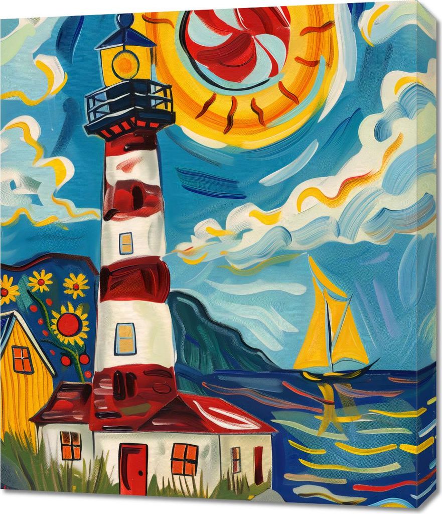 Bild 60x70cm Lebhafte Zuflucht