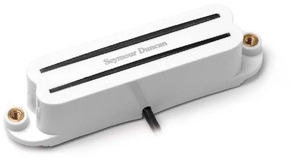 Seymour Duncan Hot Rails Strat Bridge White pour Jouer du Rock et Metal