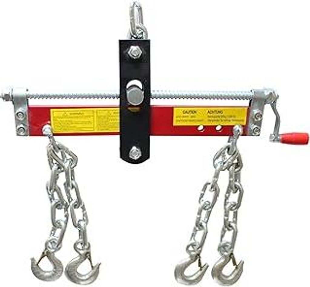 Balancer Positionierer 900kg Werkstattkran Kettenzug Seilzug Motorheber mit 4 Ketten Haken + Balancierer für Kleine Autowerkstätten, Autowerkstä...