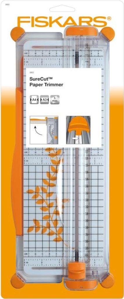 Fiskars Papierschneider A4 und A3 - Schneidemaschine für Papier