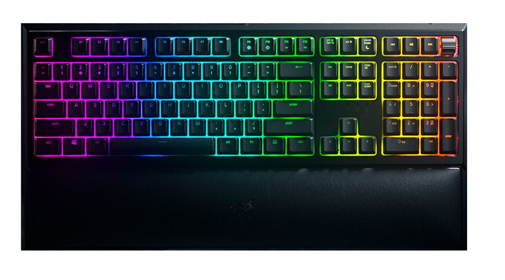 Razer Ornata V2 Tastatur USB QWERTY Italienisch Schwarz Produktbild 