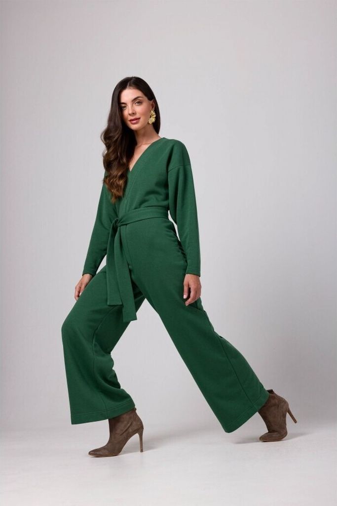 BeWear Jumpsuit für Frauen Pardeiz B272 dunkelgrün S