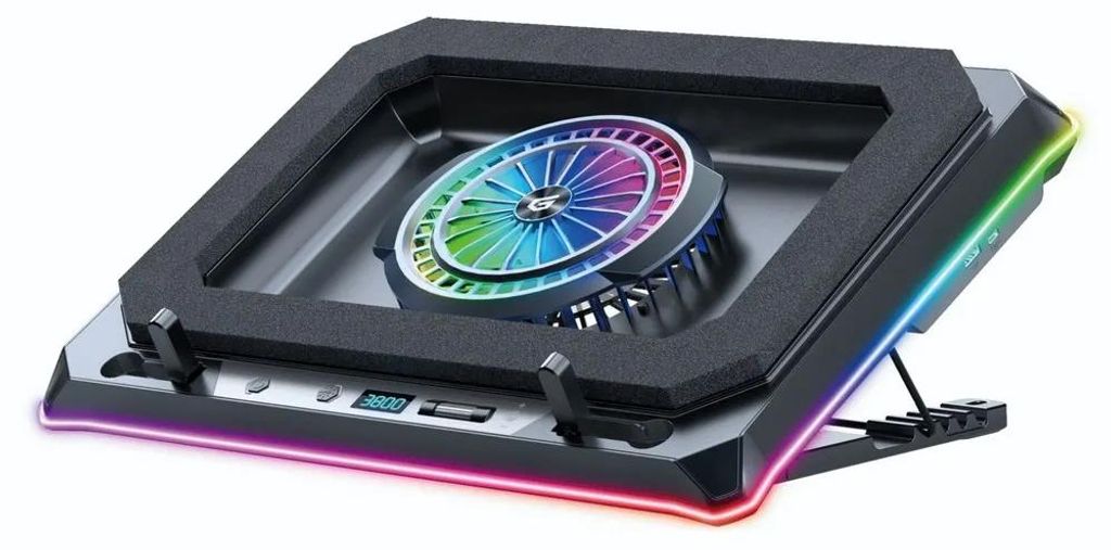 Conceptronic THYIA04B Gaming Laptop-Kühlpad mit RGB, Produktbild 
