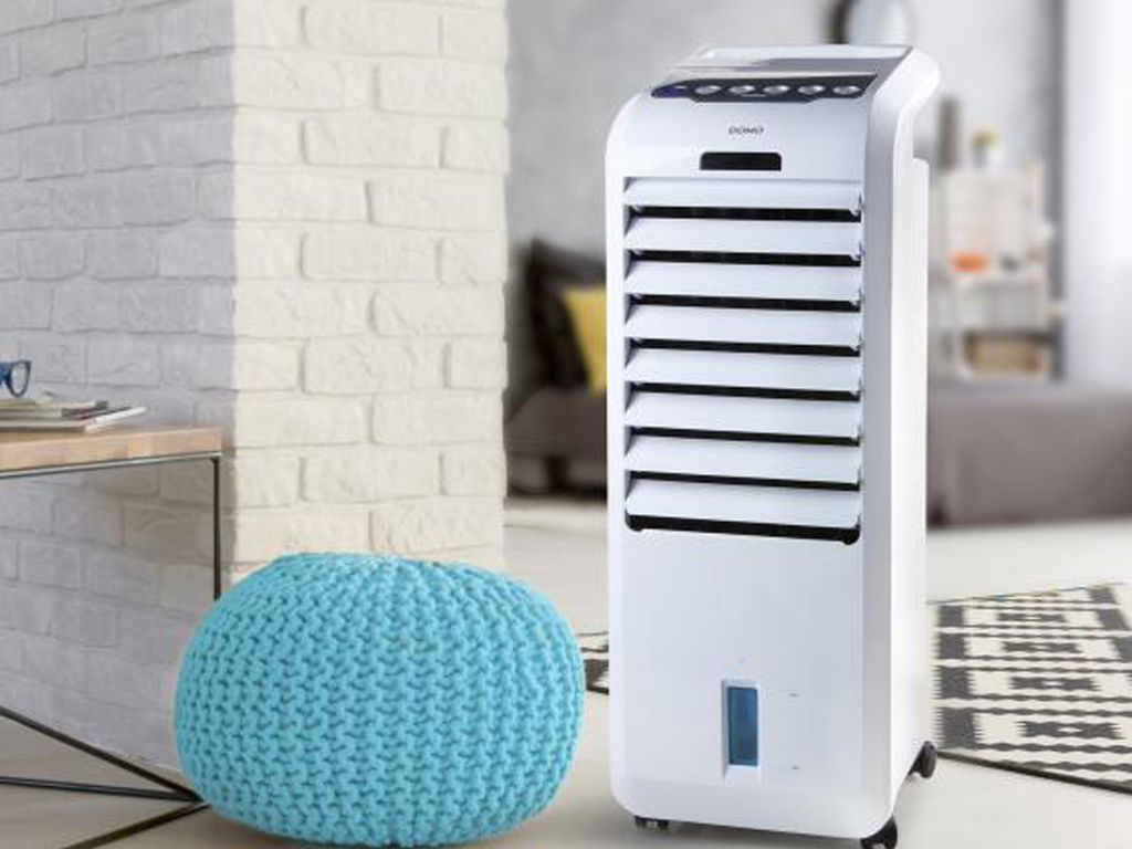Domo DO153A, Haushaltsturmventilator, Weiß, Flur, Tasten, 5 Produktbild 