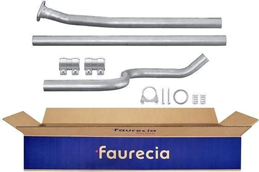 Tuyau d'échappement central HELLA 8LA 366 002-831 pour 207 SW WK