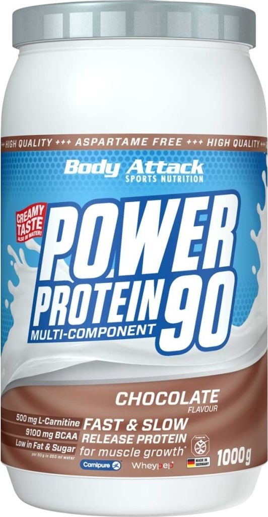 Body Attack Power Protein 90 – 1 kg Chocolate Flavour
