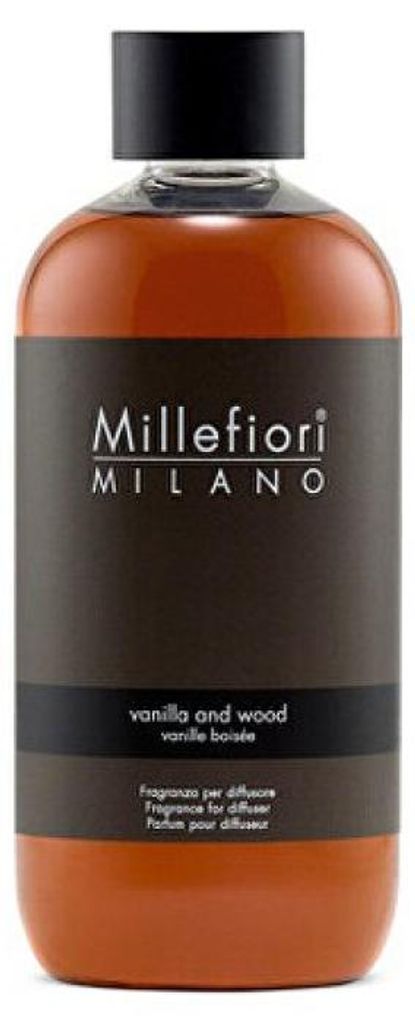 Vanille & Holz - Millefiori - 250 ml Nachfüllpackung für Produktbild 