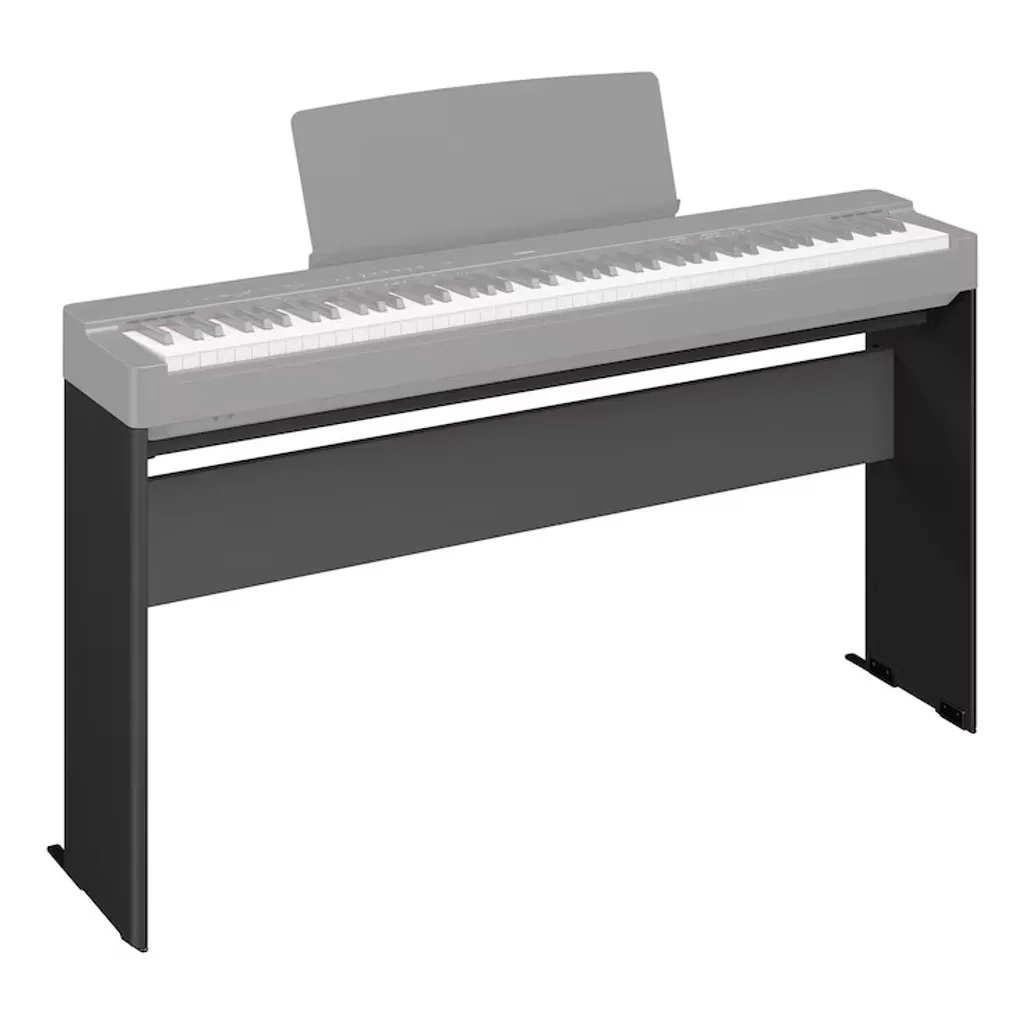 Support de Piano Numérique Yamaha L-100 Noir en Bois Rigide