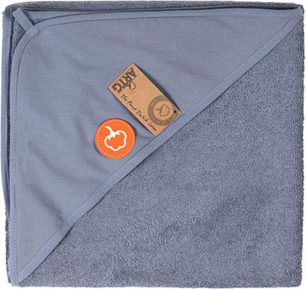 A&R 732.50 | PRINT-Me Baby Hooded Towel Kapuzenhandtuch - 100 x 100 cm - Farbe: Jeans Blue - Größe: 100 x 100 cm