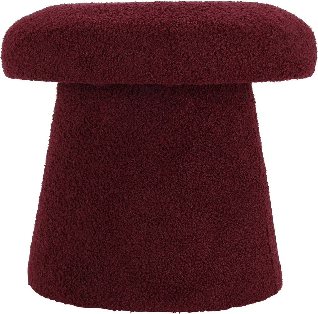 FUSSSchemel Schaum 38CM BURGUND Produktbild 