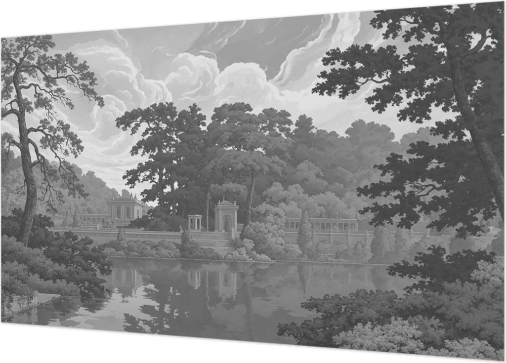 Fototapete - Wandbilder für Wohnzimmer - 416x254 - Dekorative Wandfolie - Modernes Design für Wanddekoration - Tapeten für Innenräume - Naturla...