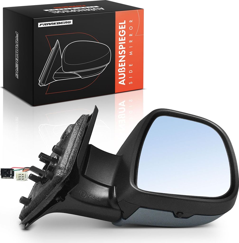 Frankberg 1x Außenspiegel Rechts für Citroën Berlingo B9 Peugeot Partner Tepee 2008-2024