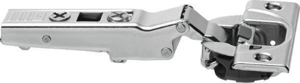 Blum Clip Top Scharnier mit Feder - Winkelscharnier -15 Grad Möbelscharnier, Stahl vernickelt