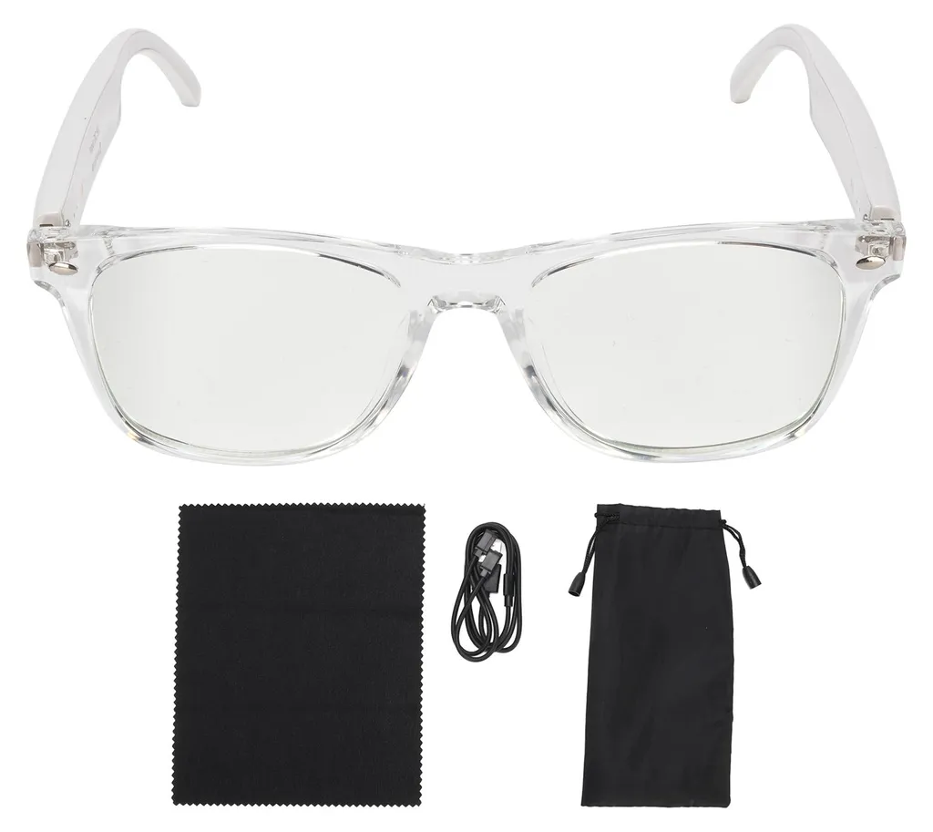 Lunettes intelligentes traducteur vocal IA et audio Bluetooth stéréo