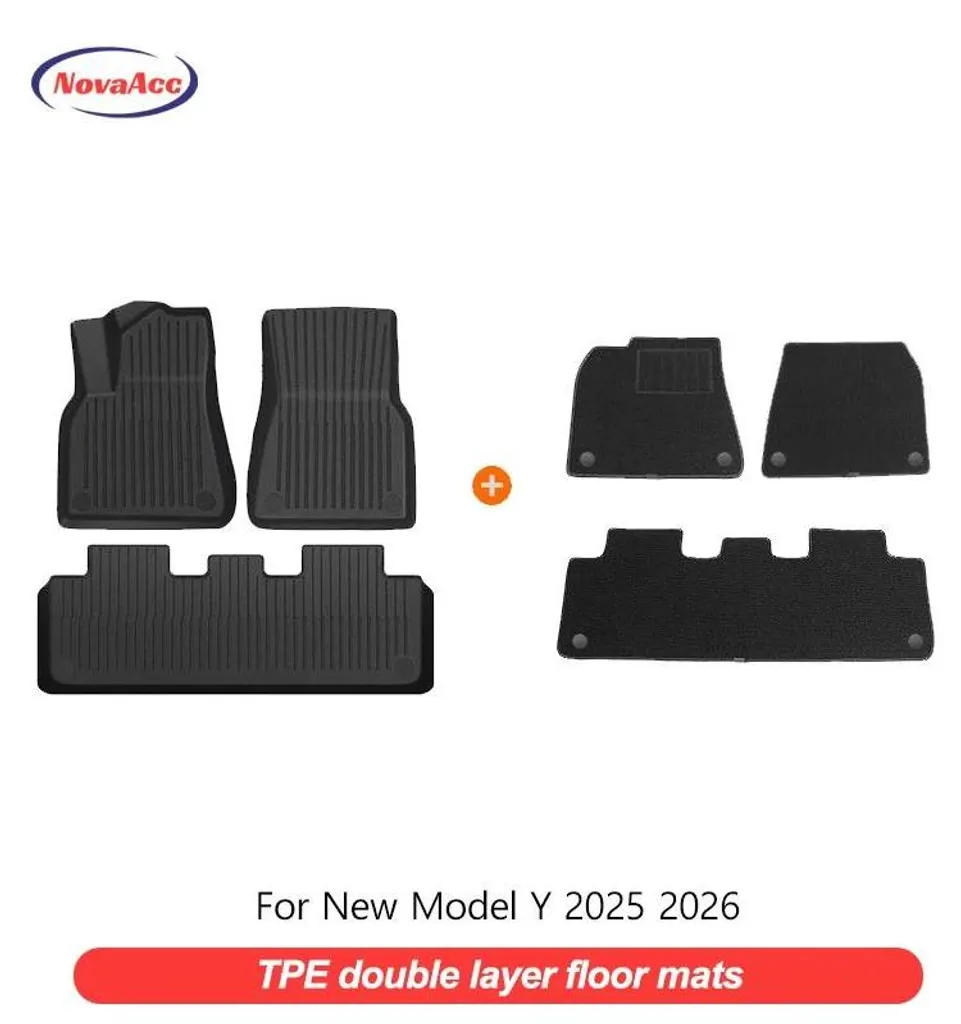 Tapis de sol antidérapants et étanches avec technologie double couche