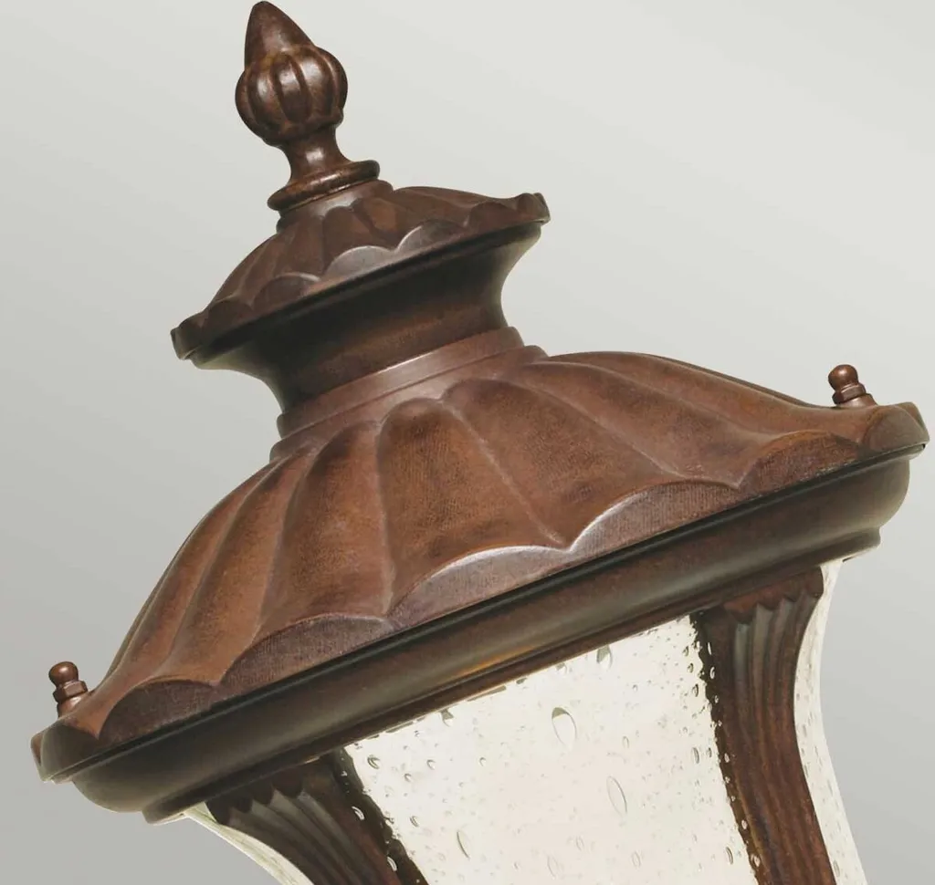 Luminaire extérieur E27 100W Chicago Elstead haute résistance IP44 noir - 2