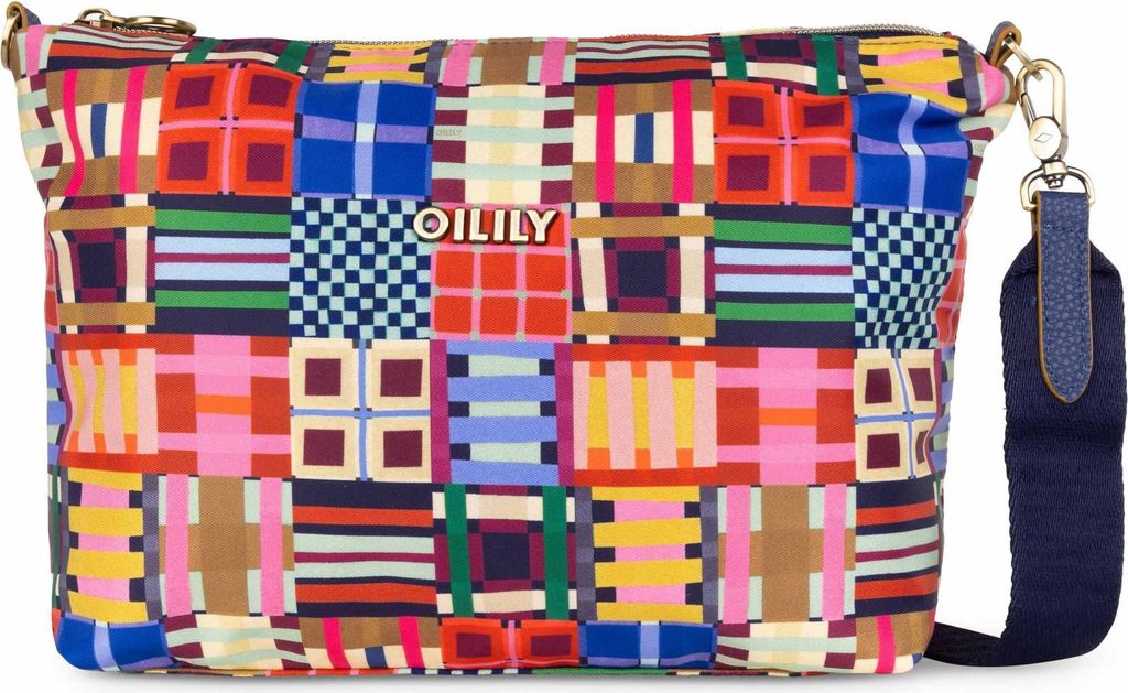 Oilily Milly Cross Body Wedgewood Tartan Tape