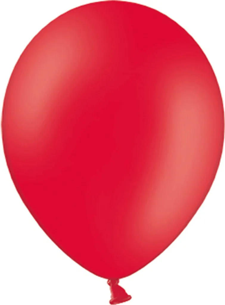 100 ballons rouges résistants en latex 30cm pour gonflage hélium