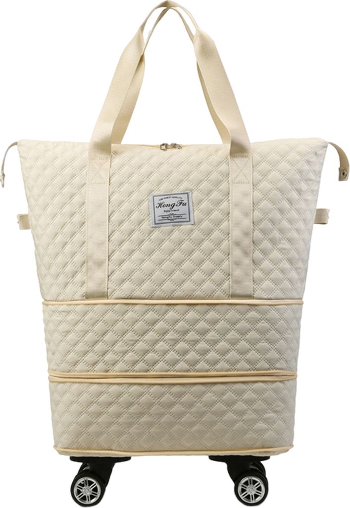 Erweiterbarer, faltbarer Seesack, Koffer mit Reißverschluss, großes Fassungsvermögen, wasserdicht, verschleißfest, vielseitige Gepäcktasche mi...