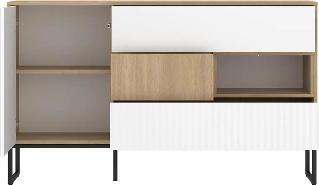 Meuble de rangement Commode Hati avec 4 tiroirs pour le salon