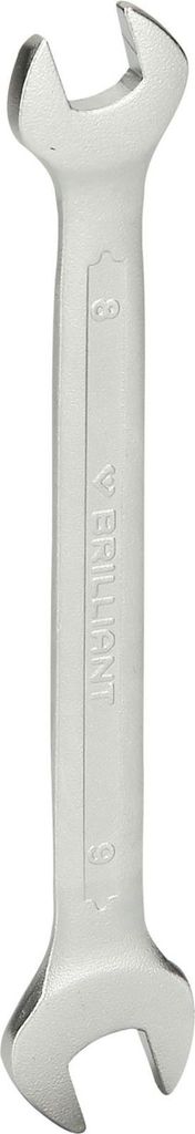 Brilliant Tools Doppel-Maulschlüssel, 8 x 9 mm