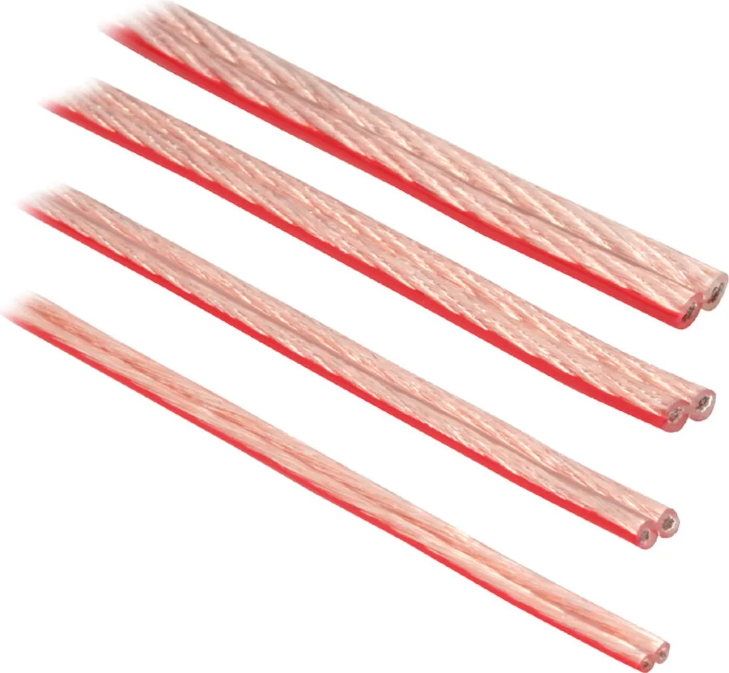 OFFERTA 50 Metri Cavo Audio InLine 2x0,75mm² CCA Trasparente - 2