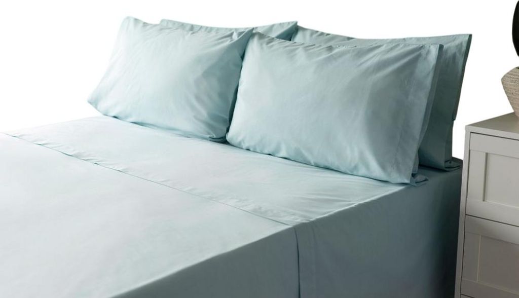 Belledorm - Spannbetttuch, Perkal BM401 (Doppelbett) (Entenei Farbe)