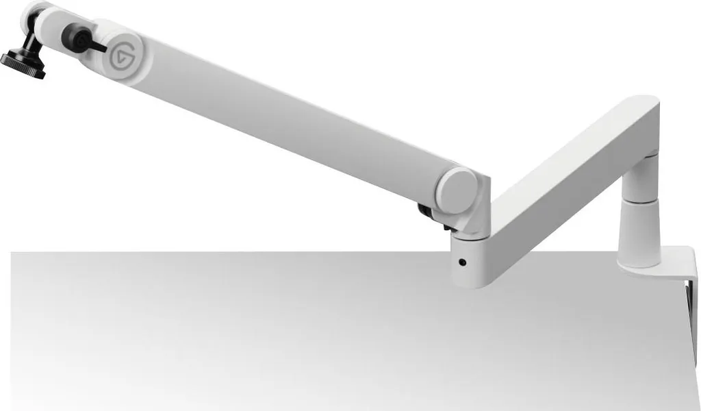 Bras de Micro Blanc Elgato Wave Mic Arm Pro pour Studio et Streaming Vidéo