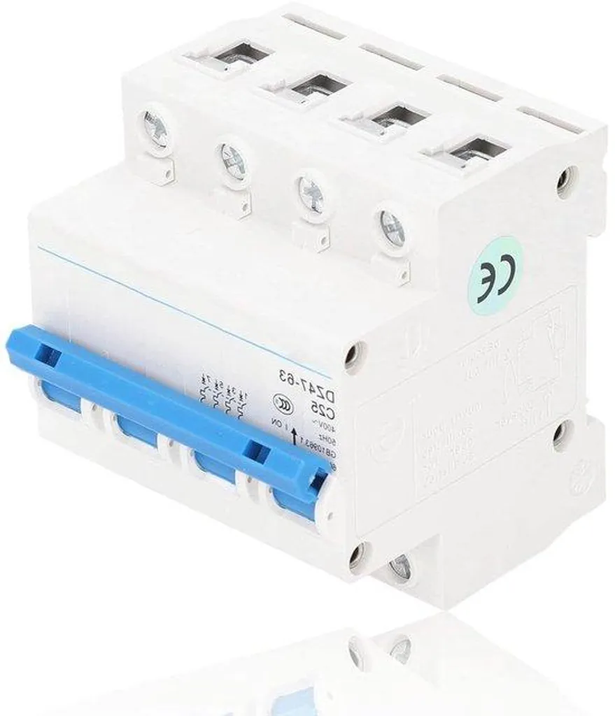 Protection Surcharge et Court-Circuit Disjoncteur 25A Allecto Plus 3P