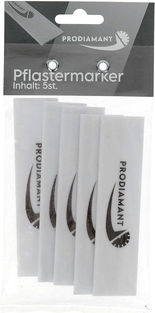 PRODIAMANT Pflastermarker 5 Stück 12cm x 3cm - Produktbild 