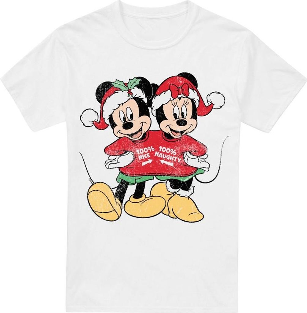Disney - T-Shirt für Herren TV3640 (L) (Weiß)