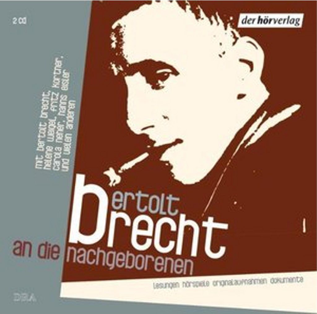An die Nachgeborenen. 2 CDs