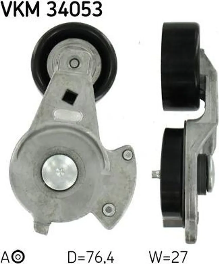 Rouleau Tendeur SKF VKM 34053 Haute Résistance Compatible OE 3553187
