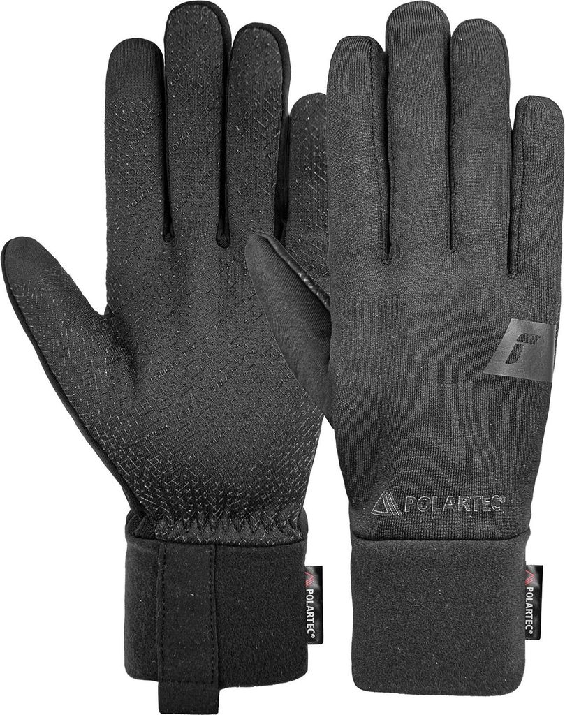 Reusch Fingerhandschuhe Power Stretch TOUCH-TEC mit stark atmungsaktiver Ausstattung 7700 black 10.5