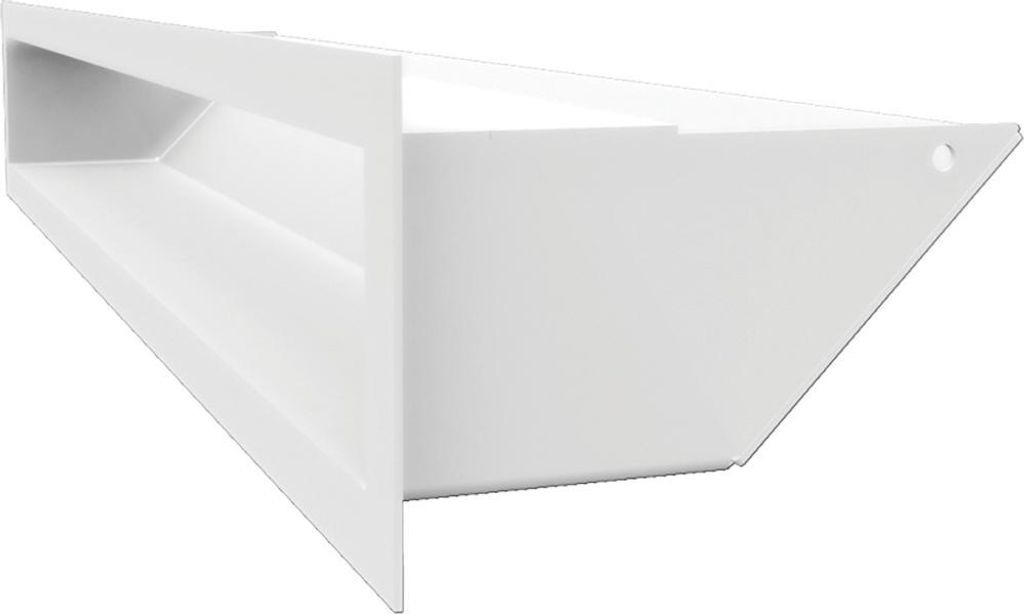 Lüftungsgitter LUFT 9x60 weiß Slim Produktbild 