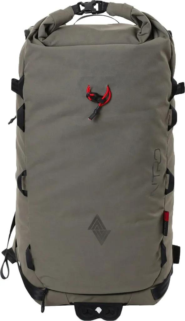 Sac à dos randonnée 22L NITRO Splitpack 30 Waxed Lizard résistant et gris