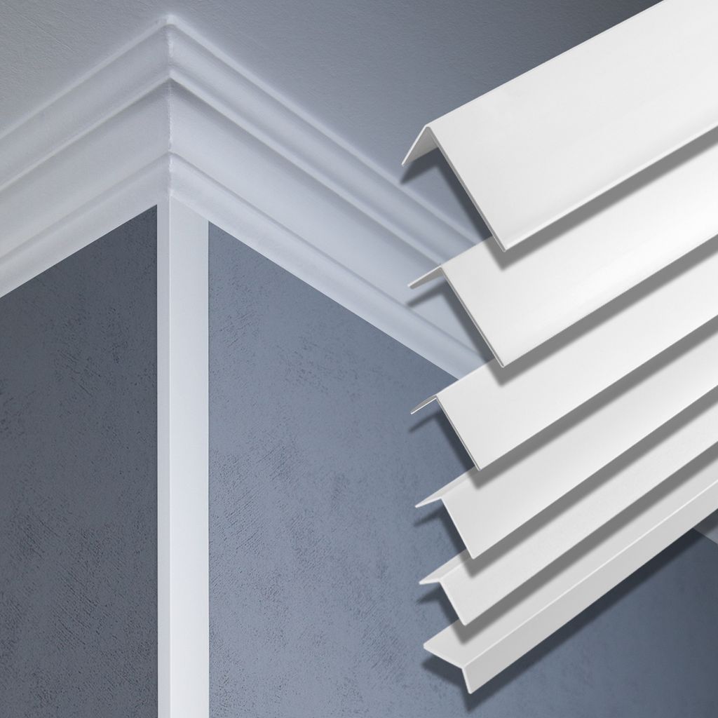 2 Meter | Winkelleiste | PVC | Kunststoff | Effector | Produktbild 