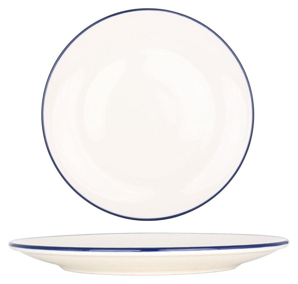 Piatto Bonna - Linea Blue - Porcellana - 27 cm Immagine del prodotto 