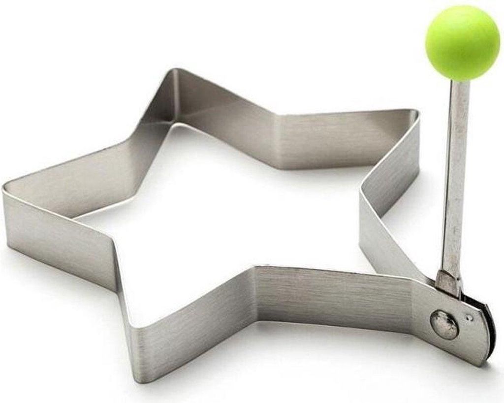Jumadas – Eiförmiger Stern – perfekt gebacken – Silber