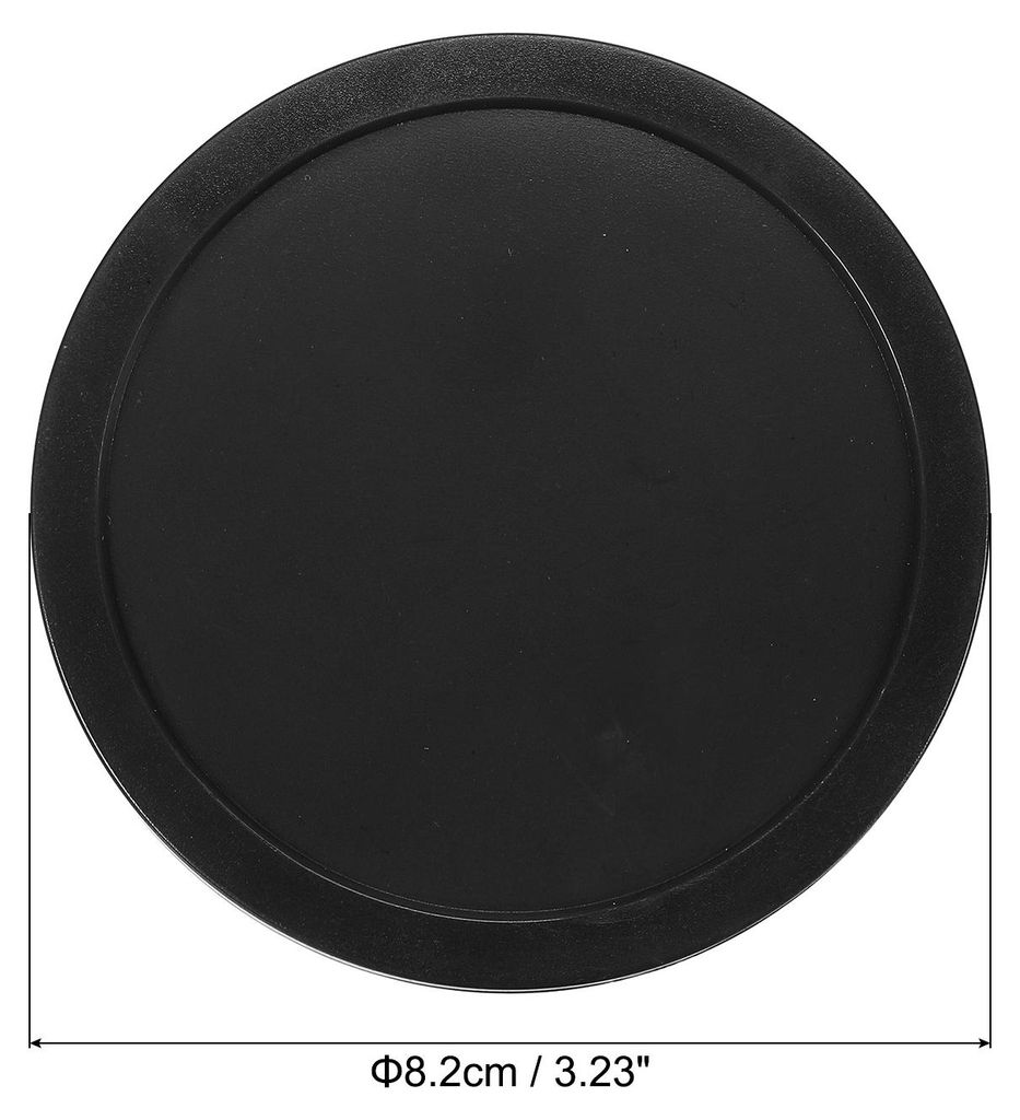 Air Hockey Pucks 3.2 Zoll, 4 Stš¹ck Air Hockey Schwere Ersatzpucks fš¹r Spiel-Tische Zubeh?r, Schwarz