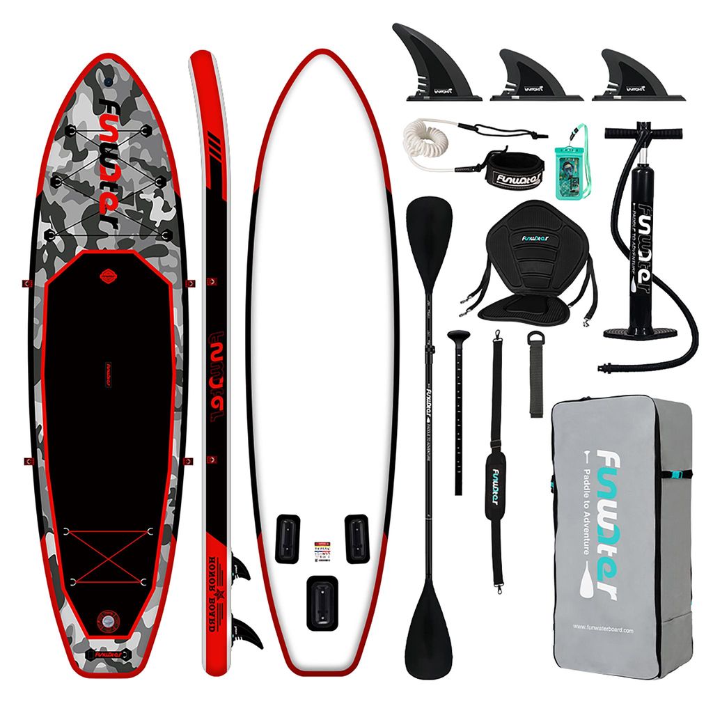 Funwater Aufblasbares Stand Up Paddling Board, Paddle Image du produit 