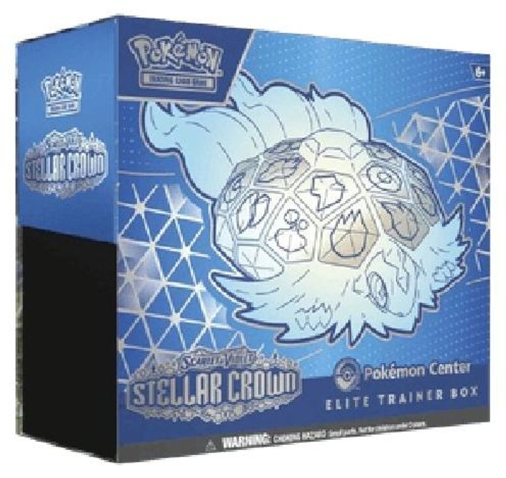Pokemon Stellar Crown Pokemon Center Elite Trainer Box