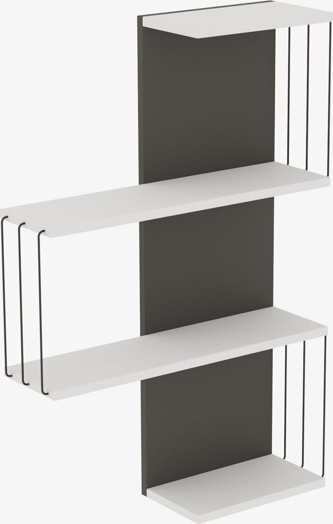 Skye Decor, Cambel - Antracyt, półki ścienne, biały, 64 x Zdjęcie produktu 