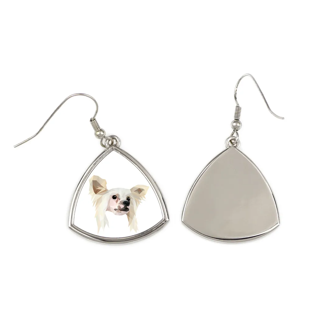 Offerta Orecchini Art-Dog Cane Cinese a Cresta | Prezzo Speciale - 2