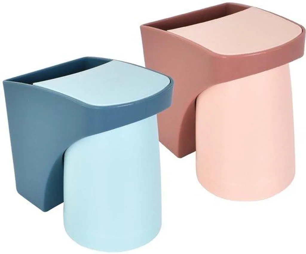Porte-gobelet mural magnétique pour brosse à dents sans perçage lot de 2