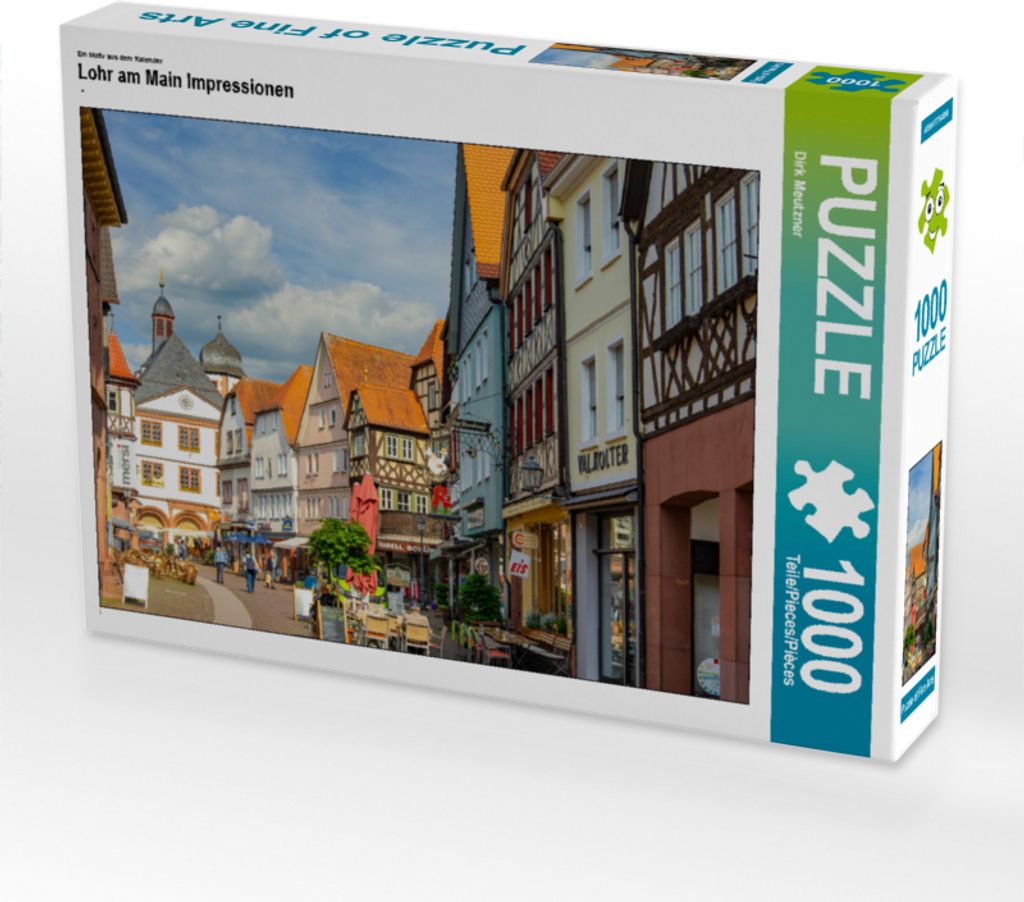 CALVENDO Puzzle Ein Motiv aus dem Kalender Lohr am Main Impressionen | 1000 Teile Lege-Größe 64x48cm Foto-Puzzle für glückliche Stunden
