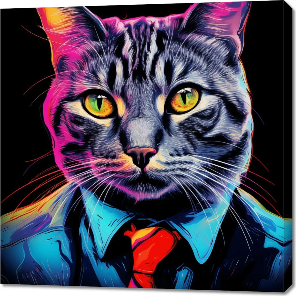 Offerta Quadro Colorato 90x90 Bizneskot | Spedizione Rapida Casa