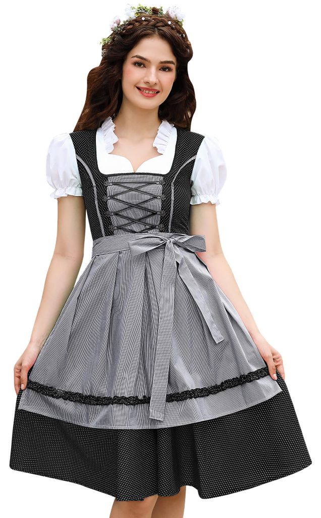 YesFashion Damen midi 2tlg.Trachtenkleid fš¹r   inkl. Produktbild 