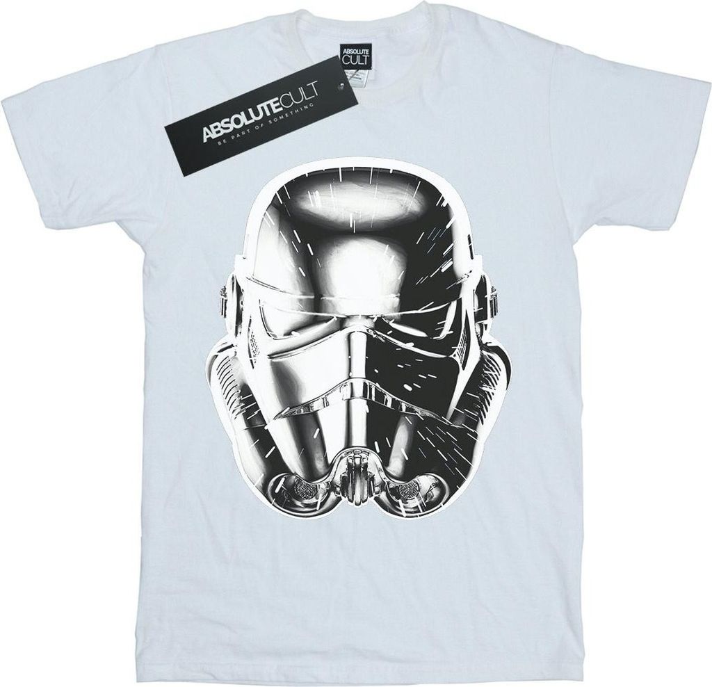 Star Wars - "Warp Speed" T-Shirt für Herren BI46278 (M) (Weiß)